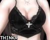 !! Cross Lace Top