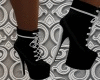 Black Boots White Laces