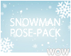 lPl SNOWMAN 5-POSE PACK