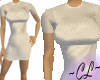 TShirt Dress - Off White