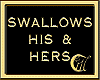 SWALLOWS - HIS & HERS
