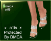 Diamond Glass Heels