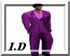 I.D Tieless Suit pink