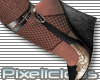 PIX 'Fishnet Combo Heels