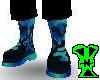 Blue Toxic Shocker Boots