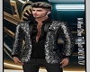 LV/M Mirror Silver Top S