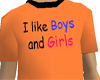 Boys and Girls Male T