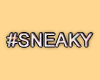 MA #Sneaky