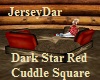 DarkStar Square Sofa Red