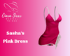 Sasha's Pink Dress