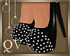 :QV: Lacy Black Heel
