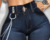 Bitch Jeans Blu RL Deriv