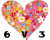 6v3| Floral Heart