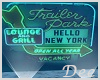 Mobile Home Trailer Sign