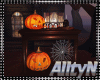 Halloween Decor table