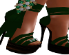 Infinity Emerald Heels