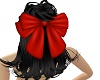 Hair Bow Red