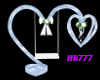 HB777 Custom Heart Swing