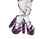 Rose Butterfly heels