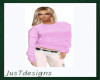 JT Knit Top Pink