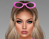 K pink sunglasses head