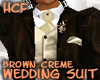 HCF Brown Wedding Suit
