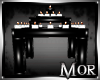 *M* PVC B&W Candle Table