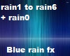 Blue rain fx light