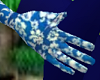 `U GFW Gloves Blue