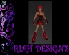 Rave Dress/Boots Red