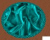 Aqua Blue/Green Silk Rug