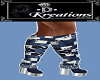 Cow & Denim Boots