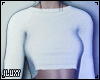 {L} Sweater White
