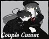 Couple Love Cutout