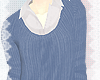 [An] uni , Blue sweater 