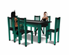 Green Dining Table