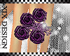 -X-PRPL FLOWER RING