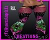 Neon Pink Wolf Chaps RLL
