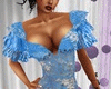 Tera Blue Gown