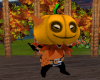 ANIMATED RUNNING PUMPKIN
