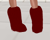 [SS] Fur Boots Red