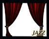 Jazz-Red Velvet Curtains