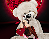 My bear & flowers.