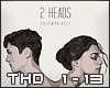 (C) 2 Heads