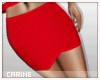 C| July Skirt RED -SLIM-