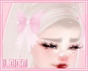 ℓ hair bows pink