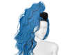 (SH) Black and blue hair