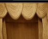 Gold Animated Curtains