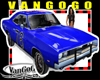 VG blue 69 boot leg car