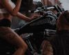 P* BIKER COUPLE
